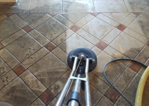 Dirty Tile Cleaning Job in Navarre Florida